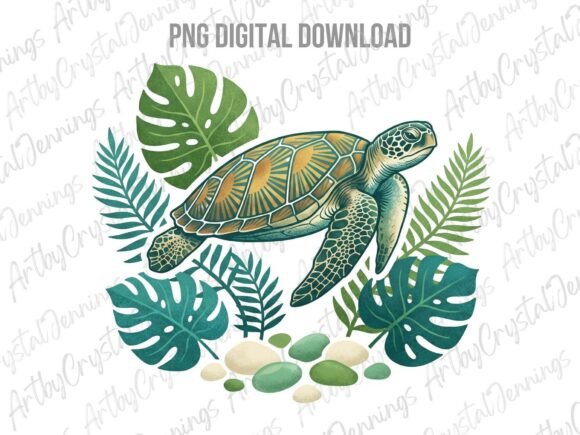 Download Tropical Sea Turtle Clipart PNG - Sea turtle Collection