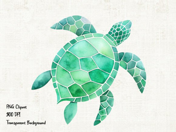 Download Watercolor Sea Turtle PNG Clipart - Sea turtle Collection